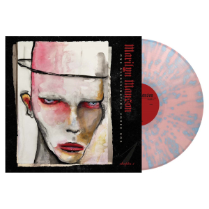 Marilyn Manson - One Assassination Under God - Chapter 1 (Pastel Pink Vinyl with Blue Splatter) in der Gruppe VINYL / Kommande / Hårdrock bei Bengans Skivbutik AB (5575403)