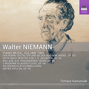 Walter Niemann - Piano Music, Vol. 1 in der Gruppe CD / Kommande / Klassiskt bei Bengans Skivbutik AB (5575425)