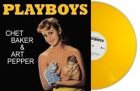 Chet Baker & Art Pepper - Playboys (Yellow Vinyl Lp) in der Gruppe VINYL / Nyheter / Jazz bei Bengans Skivbutik AB (5575528)