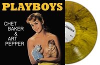 Chet Baker & Art Pepper - Playboys (Yellow Marbled Vinyl Lp) in der Gruppe VINYL / Nyheter / Jazz bei Bengans Skivbutik AB (5575529)