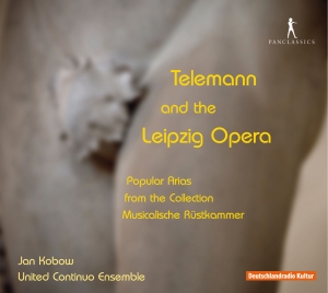 Jan Kobow United Continuo Ensemble - Telemann And The Leipzig Opera in der Gruppe CD bei Bengans Skivbutik AB (5575792)