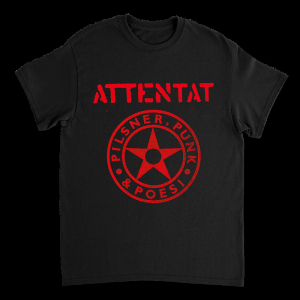 Attentat - Pilsner, Punk & Poesi in der Gruppe MERCHANDISE / T-shirt / Punk bei Bengans Skivbutik AB (5575904r)