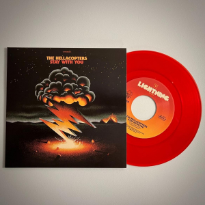 The Hellacopters - Stay With You (7”) - Red transparent vinyl in der Gruppe VINYL / Nyheter / Hårdrock,Svensk Musik bei Bengans Skivbutik AB (5576175)