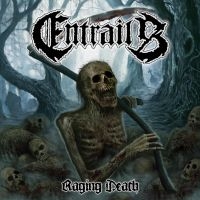 Entrails - Raging Death (Black Vinyl Lp) in der Gruppe VINYL / Kommande / Hårdrock bei Bengans Skivbutik AB (5576243)