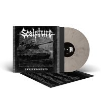 Scalpture - Panzerdoktrin (White/Black Vinyl Lp in der Gruppe VINYL / Kommande / Hårdrock bei Bengans Skivbutik AB (5576662)