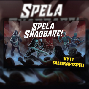 Spela Snabbare! in der Gruppe MERCHANDISE / Merch / Nyheter / Hårdrock bei Bengans Skivbutik AB (5576826)