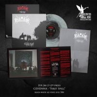 Gehenna - First Spell (Black/White Ice Vinyl in der Gruppe VINYL / Kommande / Hårdrock bei Bengans Skivbutik AB (5577045)