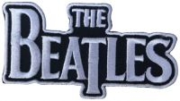 Beatles - Patch White Drop T Logo Die Cut (5, in der Gruppe MERCHANDISE / Accessoarer / Pop-Rock bei Bengans Skivbutik AB (5577390)