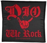 Dio - Patch We Rock (9,5 X 10 Cm) in der Gruppe UNSERE TIPPS / Freitagsveröffentlichungen / 2025-01-31 bei Bengans Skivbutik AB (5577525)