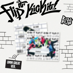 KickFlip - Flip it, Kick it! (Umm Great Ver.) Digipack in der Gruppe CD / Kommande / K-Pop bei Bengans Skivbutik AB (5577794)