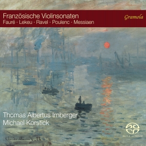 Thomas Albertus Irnberger Michael - French Violin Sonatas in der Gruppe MUSIK / SACD / Nyheter / Klassiskt bei Bengans Skivbutik AB (5578742)