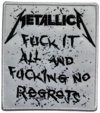 Metallica - Patch No Regrets (9,3 X 8 Cm) in der Gruppe UNSERE TIPPS / Freitagsveröffentlichungen / 2025-02-07 bei Bengans Skivbutik AB (5579363)