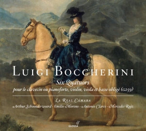 Boccherini Luigi - Six Quatuors Op. 26 in der Gruppe CD / Klassiskt bei Bengans Skivbutik AB (5579415)