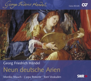 Händel - Nine German Arias Hwv 202-210/Three in der Gruppe CD / Klassiskt bei Bengans Skivbutik AB (5579600)