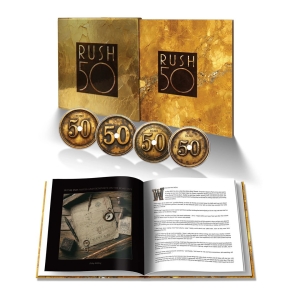 Rush - Rush 50 (4Cd Deluxe Carrier Boxset) in der Gruppe CD bei Bengans Skivbutik AB (5580447)