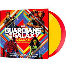 Various Artists - Guardians Of The Galaxy Vol. 1 (Red/Yellow Vinyl) in der Gruppe -Start FLS1 bei Bengans Skivbutik AB (5580457)