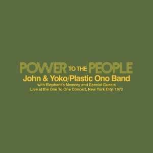 John & Yoko  The Plastic Ono Band  Elephant’S Memory - Power To The People – Live At The One To One Concert  New York City  1972 (Yellow Colour Vinyl)(Rsd2 in der Gruppe UNSERE TIPPS / Record Store Day / RSD 2025 bei Bengans Skivbutik AB (5582261)