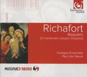 J. Richafort - Requiem in der Gruppe CD / Klassiskt,Övrigt bei Bengans Skivbutik AB (565364)