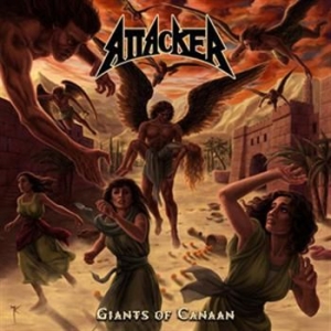 Attacker - Giants Of Canaan in der Gruppe CD / Hårdrock bei Bengans Skivbutik AB (567865)