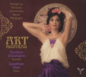 Gheorghiu Teodora - Art Nouveau-Melodies in der Gruppe CD / Klassiskt,Övrigt bei Bengans Skivbutik AB (599409)