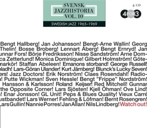 Blandade Artister - Svensk Jazzhistoria Vol. 10 in der Gruppe UNSERE TIPPS / Weihnachtsgeschenktipp CD bei Bengans Skivbutik AB (599793)