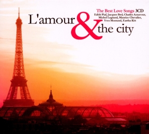 Various - L'amour & The City in der Gruppe CD / Pop-Rock,Övrigt bei Bengans Skivbutik AB (640835)