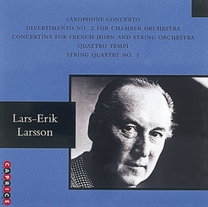 Larsson Lars-Erik - Saxophone Concerto in der Gruppe UNSERE TIPPS / Weihnachtsgeschenktipp CD bei Bengans Skivbutik AB (667983)