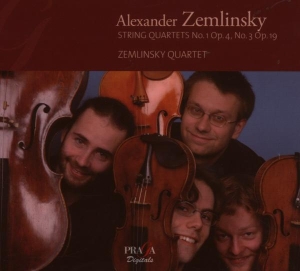 A. Von Zemlinsky - String Quartets 1 & 4 in der Gruppe CD / Klassiskt,Övrigt bei Bengans Skivbutik AB (675192)