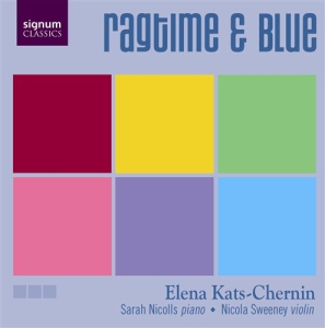 Kats-Chernin Elena - Ragtime & Blue in der Gruppe Externt_Lager / Naxoslager bei Bengans Skivbutik AB (693211)