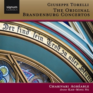 Torelli Giuseppe - The Orginal Brandenberg Concertos in der Gruppe Externt_Lager / Naxoslager bei Bengans Skivbutik AB (693248)