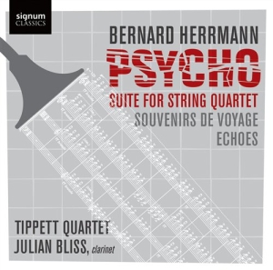 Herrmann Bernard - Psycho Suite For String Quartet in der Gruppe Externt_Lager / Naxoslager bei Bengans Skivbutik AB (693424)