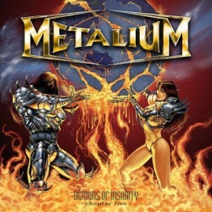 Metalium - Demons Of Insanity in der Gruppe CD bei Bengans Skivbutik AB (949247)