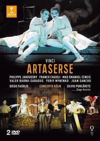 Diego Fasolis/Philippe Jarouss - Vinci: Artaserse in der Gruppe Musik-DVD & Bluray bei Bengans Skivbutik AB (989396)