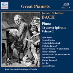 Bach J. S. - Piano Transcriptions Vol. 2