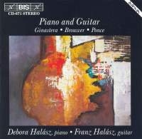 Ginastera Alberto - Piano & Gr /Brouwer Ponce