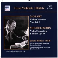 Mendelssohn Felix - Violin Concertos