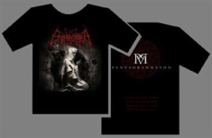 Enthroned - T/S Pentagrammaton Red Print (Xl)