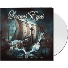 Leaves' Eyes - Sign Of The Dragonhead (White)