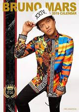 Bruno Mars - 2019 Calender