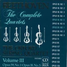 Beethoven Ludwig Van - String Quartets Vol Iii