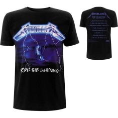 Metallica - Ride The Lightning Tracks Uni Bl T-Shirt