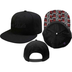 Black Sabbath - Logo & Demon Bl Snapback C