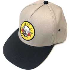 Guns N Roses - Circle Logo Sand/Bl Snapback C