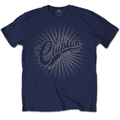 Eric Clapton - Eric Clapton Unisex Tee: Logo Rays