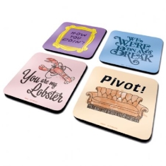 Friends - Friends (Quotes) 4 Coaster Set