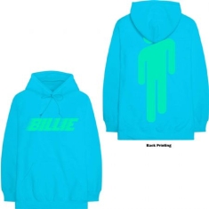 Billie Eilish - Unisex Pullover Hoodie: Logo & Blohsh (B