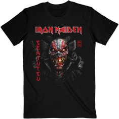 Iron Maiden - Senjutsu Back Cover Vertical Logo Uni Bl