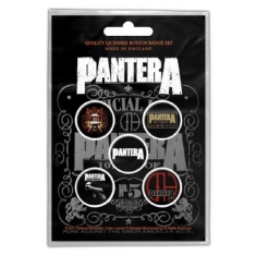 Pantera - 101 Proof Button Badge Pack