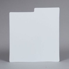 VinylZubehör - Bags Unlimited DLPP405PK - 12 Inch LP Divider Cards - 40 Guage - 5 Pack (White)