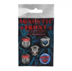 Agnostic Front - Button Badge Set